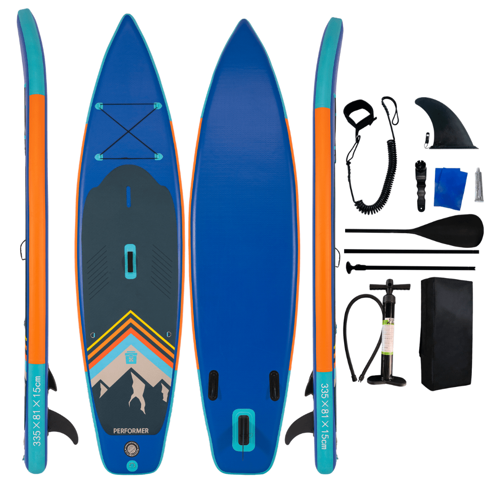 Φουσκωτή Σανίδα SUP Adventure 11' (335cm) - High Stability Edition με Πλήρες Σετ Αξεσουάρ