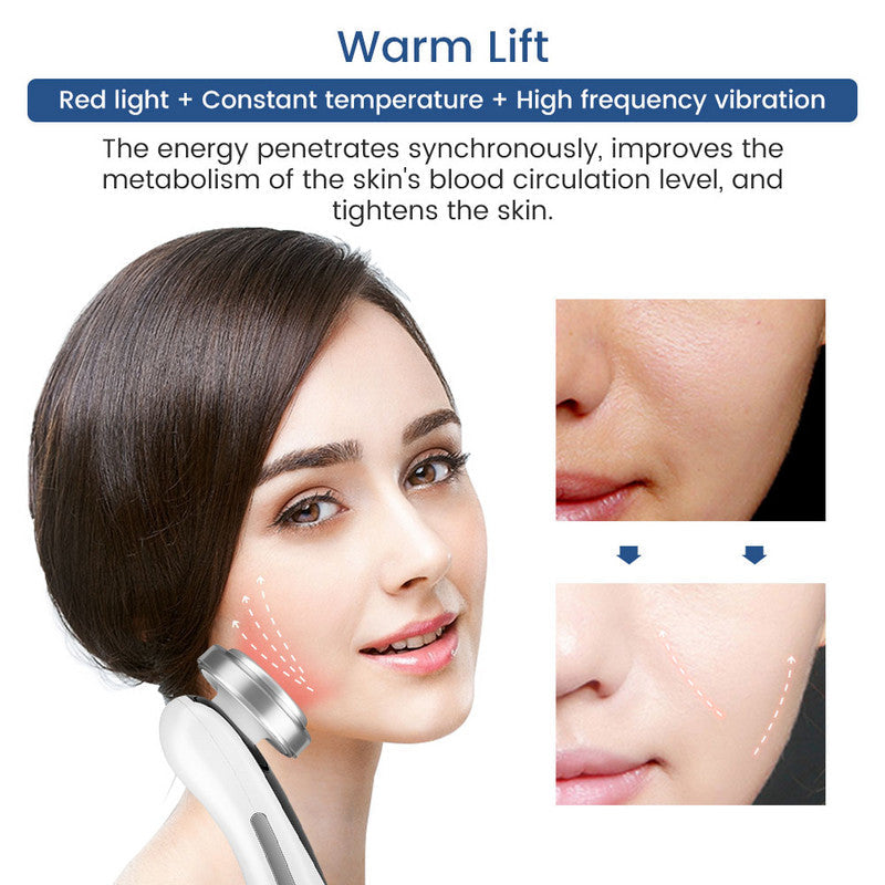 Συσκευή σύσφηξης, καθαρισμού και μασάζ προσώπου