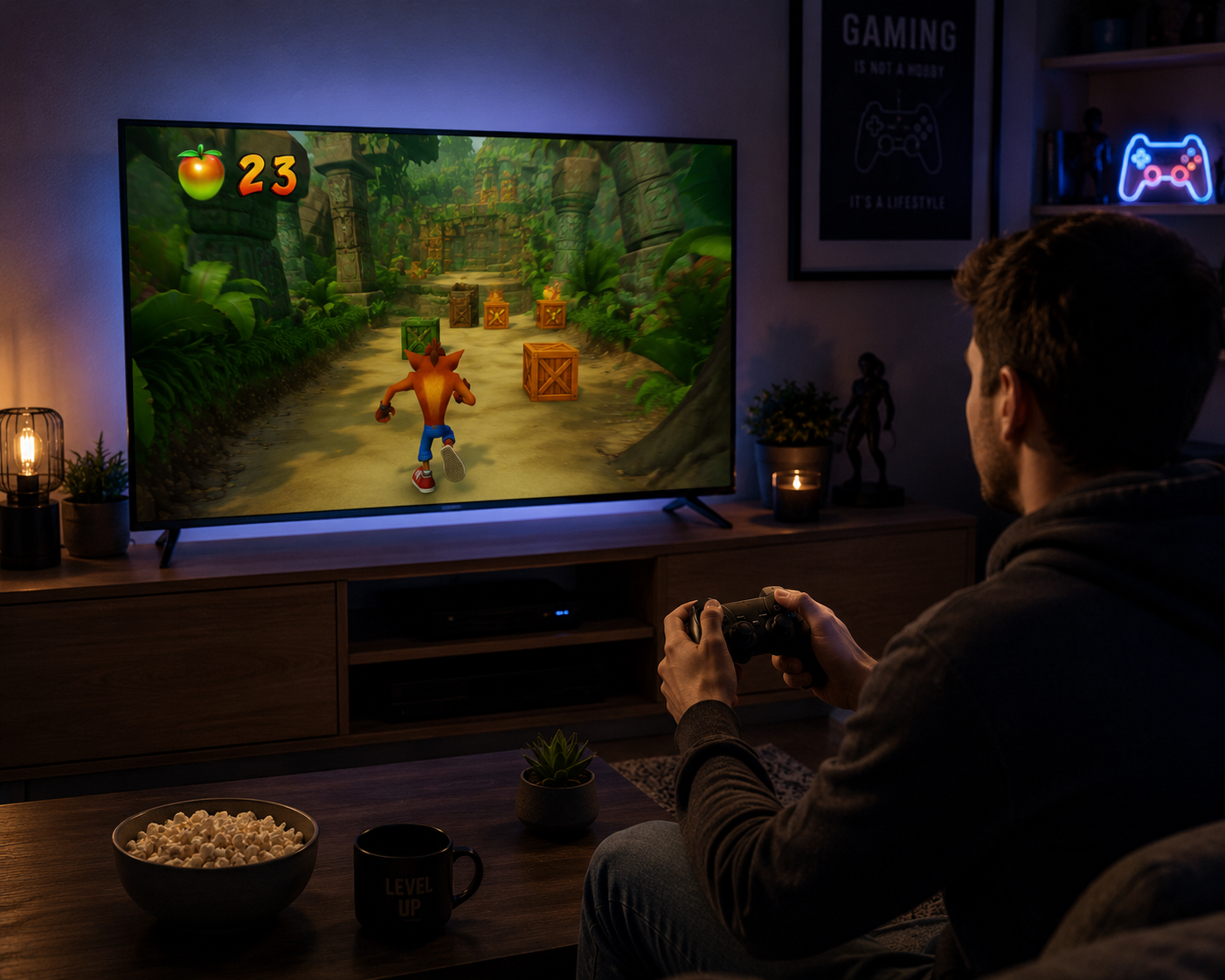 20.000+ Παιχνίδια σε 1 Κονσόλα 🎮 | Plug & Play 4K