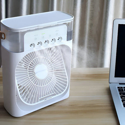 Ανεμιστήρας / Air Cooler και Υγραντήρας με Φωτισμό LED
