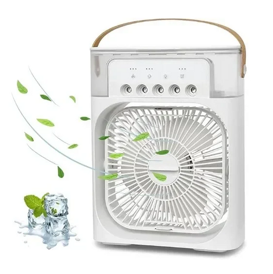 Ανεμιστήρας / Air Cooler και Υγραντήρας με Φωτισμό LED