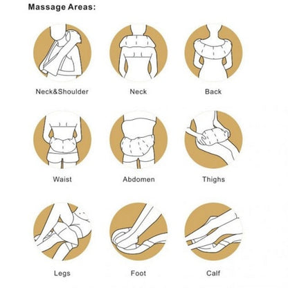 Συσκευή Μασάζ ''Shiatsu'' με Υπέρυθρη Θερμότητα