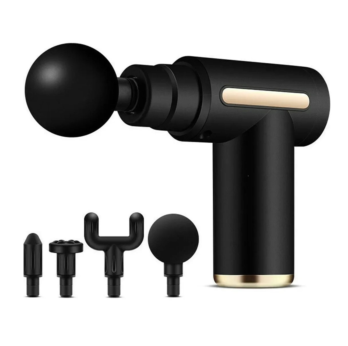 Massage Gun Συσκευή Μασάζ Για Το Σώμα Με 4 Κεφαλές