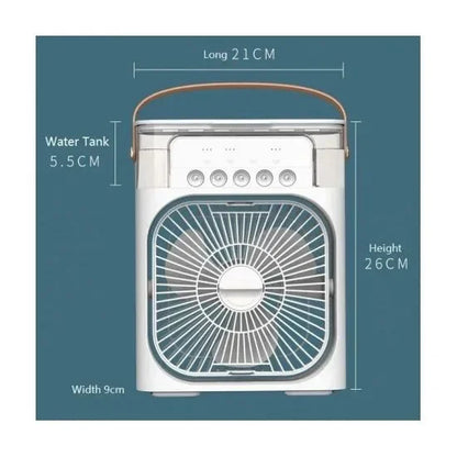 Ανεμιστήρας / Air Cooler και Υγραντήρας με Φωτισμό LED
