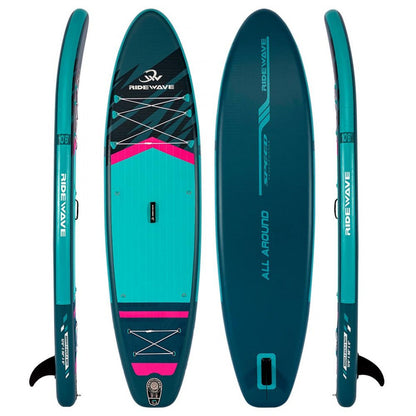 Φουσκωτή Σανίδα Sup Ridewave AeroFlow 10,6′ με κουπί , αξεσουάρ και σακίδιο μεταφοράς με μήκος 320cm – WaveFlow